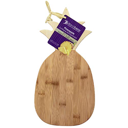 Totally Bamboo 20-7640 pineapple cutting board, One Size - //medicalbooks.filipinodoctors.org