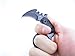 MASALONG Outdoor Survival Claw Mini Small Tactical Knife Bear Fixed Blade Knife with Sheath