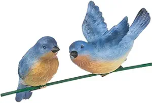 Sullivans Assorted Set of 2 Blue Bird Clip-On Ornaments