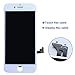 SZRSTH Compatible for iPhone 7 Plus Screen Replacement White 5.5 Inch LCD Display with 3D Touch Screen Digitizer Frame Full Assembly with Repair Tools Kit and Instruction