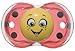 RaZbaby Keep-it-Kleen Pacifier - Lolla Ladybug