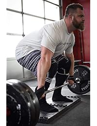 Gymreapers Figure 8 Lifting Straps for Deadlift, Powerlifting, Strongman, Cross Training Strong Weightlifting Wrist Straps for Men, Women