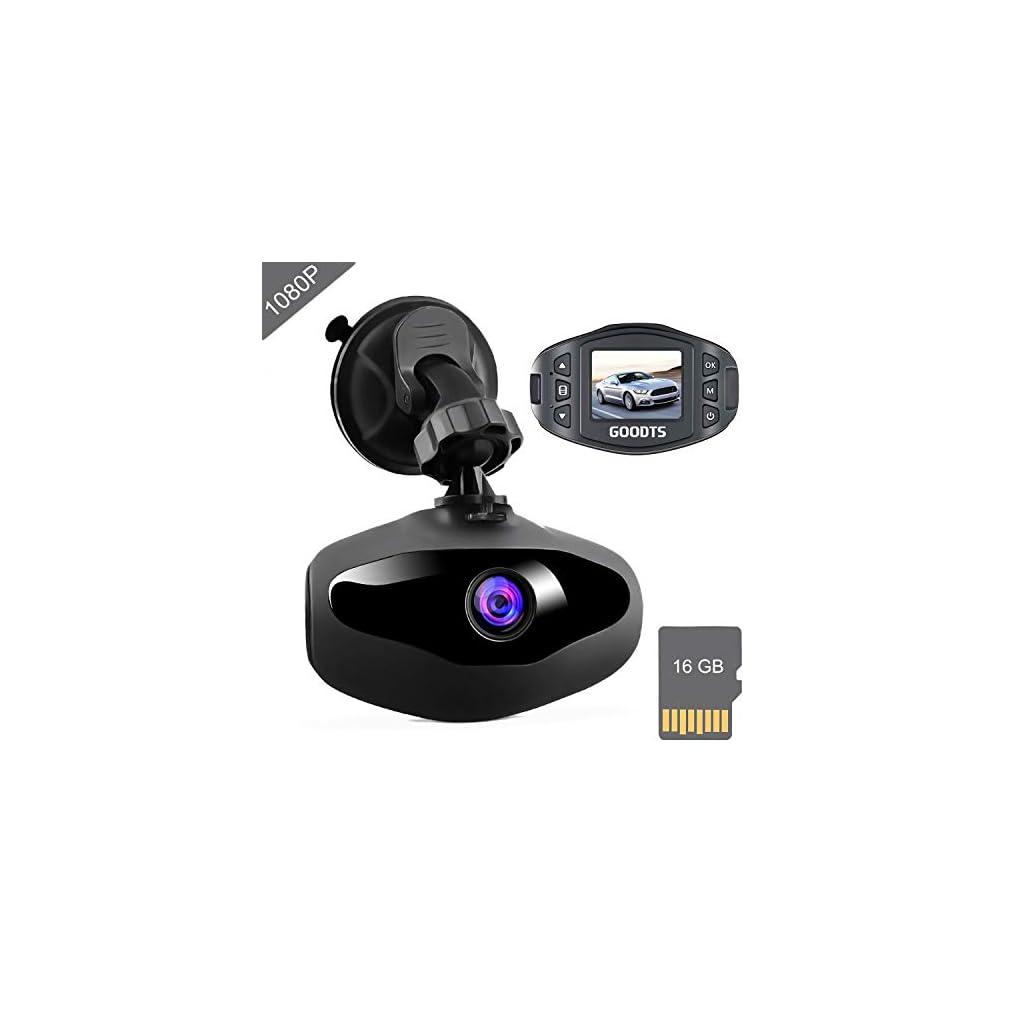 GOODTS D013 Dash Cam 1080P Mini Camera