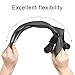 Oumers Snorkel Fins, Travel Size Adjustable Strap Diving Flippers with Mesh Bag and Extra Buckle Connector for Men Women Snorkeling Diving Swimming