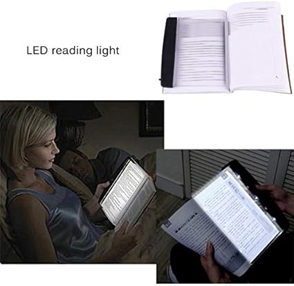 cuero luz de lectura led para
