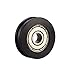 Letool 10pcs PA66 Pulley Bearing roller wheel 6278 Nylon U groove concave ball bearing