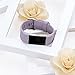 Wepro Replacement Bands for Fitbit Charge 2 HR, Buckle, Lavender, Small