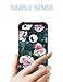 iPhone 6s Case iPhone 6 case,PIXIU Hybrid Heavy Duty Shockproof Full Body 3 Layer Protective Sturdy case for Apple iPhone 66s 4.7inch Marble Rose Gold (Rose Flower)