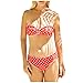 Bikini Sale! Two Piece Push-Up Swimming Beachwear 2020 New Printed Swimsuit for Womens Redthumb 1