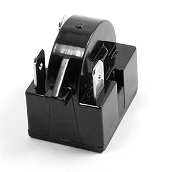 125W 3 pines de soldadura Nevera Compresor Relé de arranque 22 Ohm ...