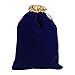 KIPETTO Velvet Drawstring Bags for Christmas 25Pcs Velvet Drawstring Gift Bags Jewelry Pouches for Candy Christmas Wedding Favors, 4.7