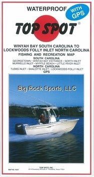 Top Spot Map N237 Winyah Bay S.C. to