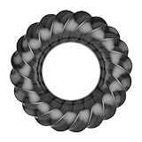 Villvi Silicone Time Delay Ring,Men's Lock Ring