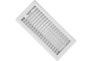 Imperial RG0222 3"x10 Floor Register White Metal
