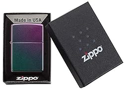 Zippo Iridescent Zippo Logo Pocket Lighter