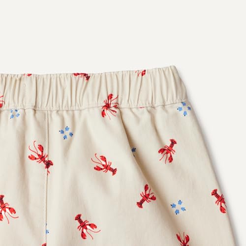 Amazon Essentials x Sofia Grainge Unisex Baby Cotton Twill Slip On Shorts