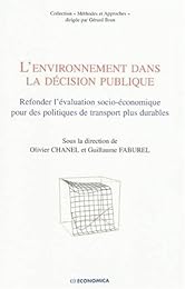 L' environnement dans la décision publique