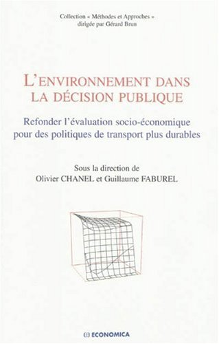 L' environnement dans la décision publique