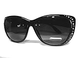 PRO FIT OVER PRESCRIPTION GLASSES WOMEN SUNGLASSES SUN SHIELD RHINESTONE