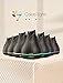 VicTsing 500ml Essential Oil Diffuser, Ultrasonic Aroma Diffuser with 10-20 Hours Longer Working Time, Humidifier with Waterless Auto-Off Function, 4 Timers, 7-Color LED Light for Home, Dark Brown