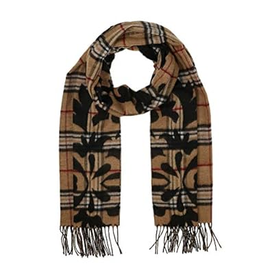 Accessories First Lace Plaid Scarf - Fashionable Womens Acrylic Woven Scarf with Twisted Fringes Accessories First Lace Plaid Scarf - Fashionable Womens Acrylic Woven Scarf with Twisted Fringes