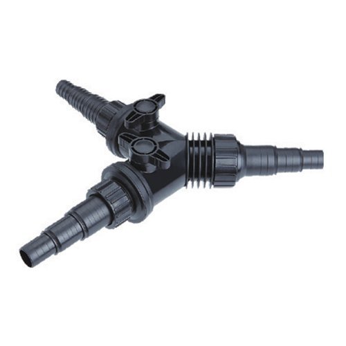 Boyu Premium Y-Piece Unitap Hosetail Fitting with Flow Regulators & Filter Strainer