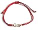 Love and Friendship Matching Bracelets for Best Friends Set of 2 Red String