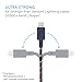 Native Union BELT Cable - 4ft Ultra-Strong Reinforced [Apple MFi Certified] iPhone / iPad Lightning to USB Charging Cable with Leather Strap (Nautical)