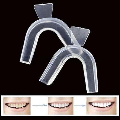 Professional Thermoforming Mouth Dental Teeth Whitening Tray Bleaching Tooth Whitener Teeth Whitening Tool , 1Pair