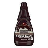 HERSHEY'S SUNDAE DREAM Double Chocolate Syrup (15-Ounce Bottles, Pack of 6)