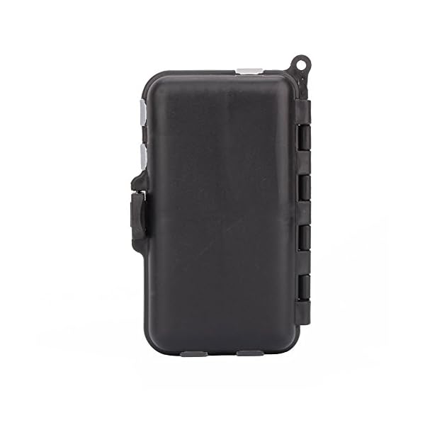 Yosoo-Strong-Plastic-Portable-Light-Weight-Fishing-Storage-Box-Fishing-Lure-Bait-Tackle-Waterproof-Storage-Box-Case-with-26-Individual-Compartments-Black
