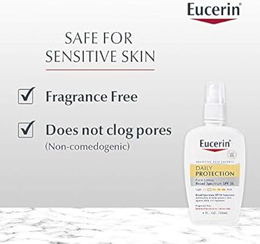 eucerin daily protection moisturizing face lotion