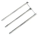 Hongso 7508 28 1/8" Stainless Steel Burner Tube for Weber Spirit E-310, E-320 (with Side Mounted Control Panel), Spirit 700 Genesis Silver Platinum B/C, Genesis Gold B/C (2002+), 900 Grills, SBG508