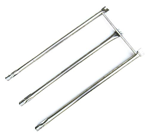Hongso 7508 28 1/8" Stainless Steel Burner Tube for Weber Spirit E-310, E-320 (with Side Mounted Control Panel), Spirit 700 Genesis Silver Platinum B/C, Genesis Gold B/C (2002+), 900 Grills, SBG508