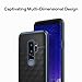 Caseology Parallax for Galaxy S9 Plus Case (2018) - Award Winning Design - Black/Deep Blue
