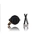 MINI-FACTORY Car Bling Interior Accessories, Car Air Vent Rhinestone Diamond Decoration - Pink Lipstick (Length:2