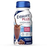 Ensure Plus Nutrition Shake, Milk Chocolate, 8 ounces, 24 count