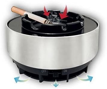 NEW SMOKELESS SMOKE FREE ASHTRAY FOR REDUCTION IN SMOKE WHILE SMOKING by SMOKELESS SMOKE ASHTRAY