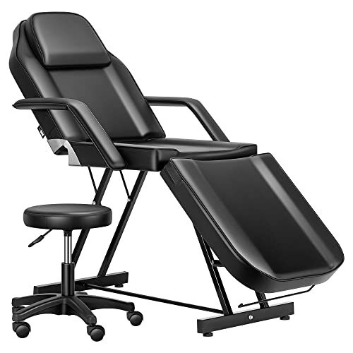 VIVOHOME 2 in 1 Adjustable Massage Table Tattoo