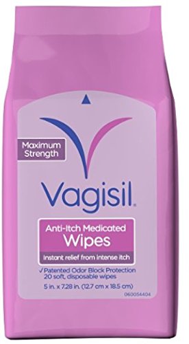 Vagisil Med Wipes Size 20Ct