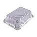 XIAFEI 2LB Takeout Foil Pans with Lids(50 Pack), Recyclable Food Storage,Disposable Aluminum Foil for Catering Party Meal Prep Freezer Drip Pans BBQ Potluck Holidays- 8.26