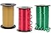 Christmas Curling Ribbon, Red, Emerald, and Gold curling ribbon. 350 Yards of Each Color!