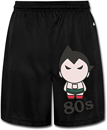 KEIOPO Men's Astroboy 80s Shorts