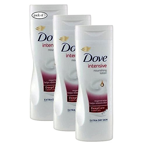 Dove Intensive Body Lotion For Extra Dry Skin (250ml) (Pack of 3