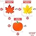 KatchOn, Fall Maple Leaf Hanging Swirls - Pack of 30, No DIY | Fall Decorations for Home, Fall Decorations Indoor | Fall Classroom Decorations | Fall Hanging Decorations for Thanksgiving Decorations