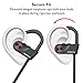 WIRITH Bluetooth Headphones, IPX6 Waterproof Sports Wireless Earbuds, In-Ear Bluetooth Headsets with Built-in Mic, HD Stereo Sound, Noise Cancelling, for Gym Running Workout