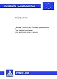 Image de «Recht, Gesetz und Freiheit» postmodern: Von Hayeks Grundlagen und der liberale Ansatz Ladeurs (Europäische Hochschulschriften / European Universit
