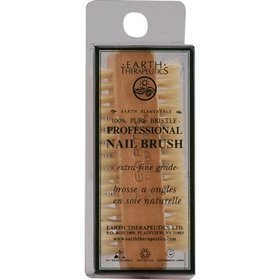 Earth Therapeutics 100% Pure Bristle Professional Nail Brush 1 Brush