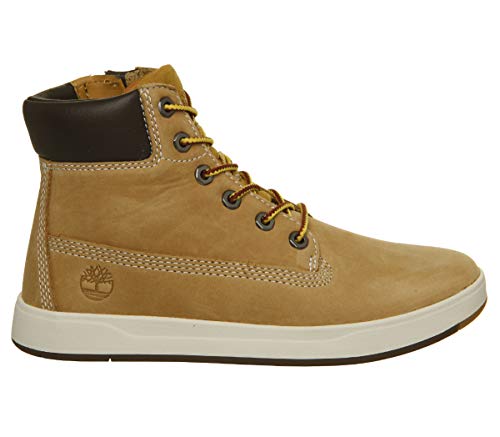 Davis Square 6 Inch Boot J Wheat Nubuck Junior Ankle Boots