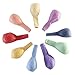 Prextex 300 Pastel Party Balloons 12 Inch 10 Assorted Rainbow Candy Colors - Bulk Pack of Strong Latex Macaron Balloons for Party Decorations, Birthday Parties Supplies or Arch Decor - Helium Quality